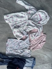 Baby Girls Winter Clothes Bundle 12 - 18 Months Dressing Gown Top Romper Tights