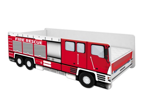 Kids bed fire engine truck - kids,