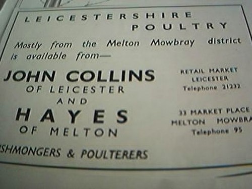 Ephemera 1955 advert - ephemera, john