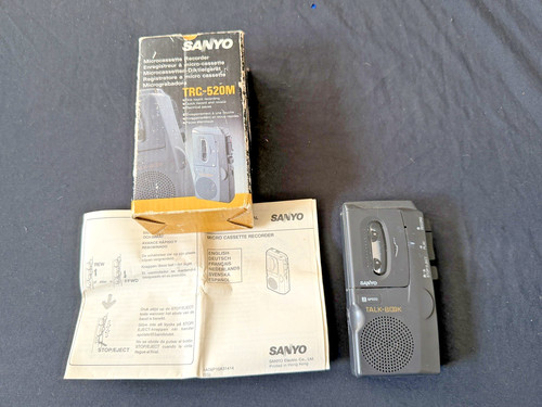 Sanyo trc 520m - trc-520m, microcassette