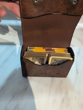Vintage Brown Leather Playing