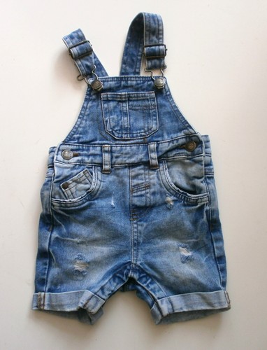 Next blue denim dungarees - blue,