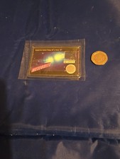 Meteor card, stardust from Kalahari Plateau SRC12 meteor. Sealed