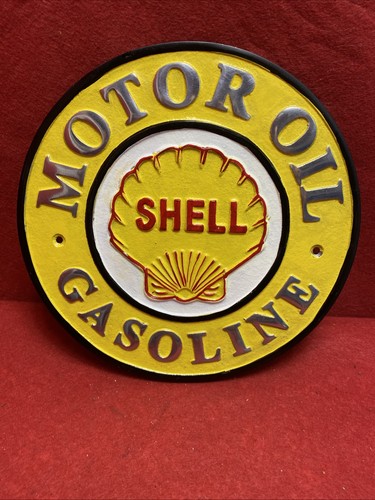 Shell cast iron style - iron, sign
