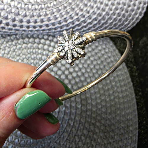 Pandora sparkling daisy flower - pandora,