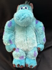 Disney Store Sully Monsters Inc Plush 16”  Soft Toy Pixar
