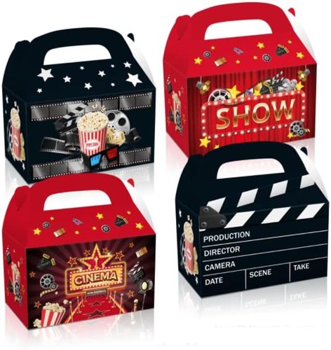 12pcs movie night popcorn - night,