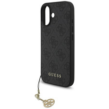 Guess 4G Charms Case for iPhone 17 6.3" Tone on Tone Grey - GUHMP17SGF4GCK