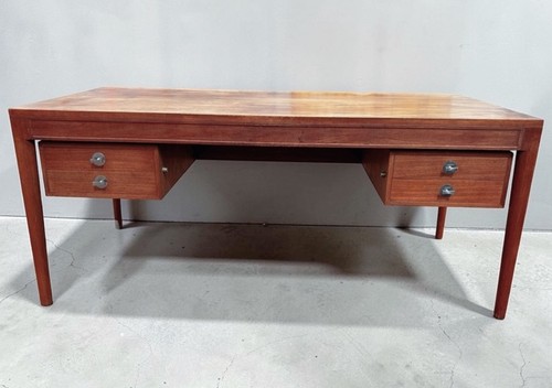 Large mid century desk - mid, finn