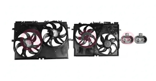 Radiator fan motor for