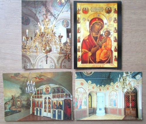 Four ussr russian unposted - four,
