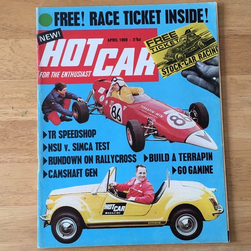 Hot car magazine april - car,