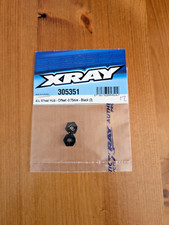 XRAY 305351 Alu Wheel Hub - Offset -0.75mm (2) BLACK XRAY T4