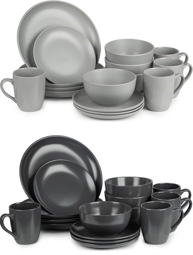 Piece dinner set stoneware - 16-piece,