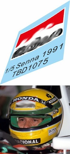 Decals for helmet - for, ayrton