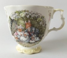 Royal Doulton Brambly Hedge Poppy's Babies Tea Cup Damage To Handle 1st