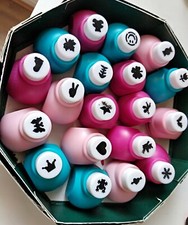  Christmas Gift Craft Creative Kit Scrapbook Smiley Paper Card Mini punch Kids