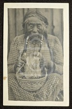 Rare RPPC Klickitat Indian