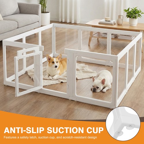 Large acrylic dog - dog, playpen
