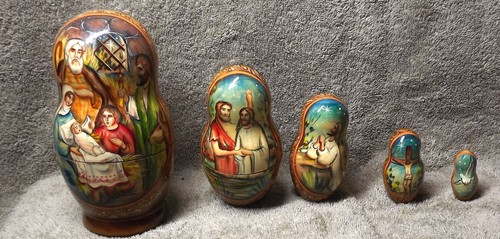 Vintage byzantine nativity - byzantine,