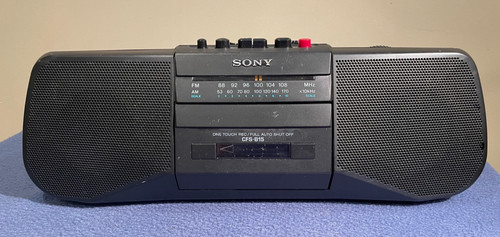 Vintage sony cfs b15 - vintage, radio
