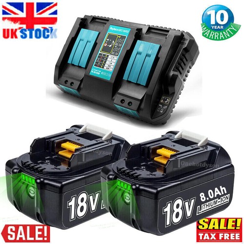 For makita 18v battery 0ah - battery, 8.0ah