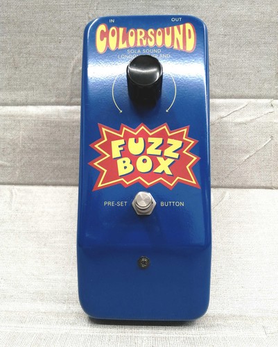 Colorsound fuzzbox distortion - fuzzbox,