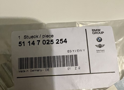 Genuine bmw series - genuine,