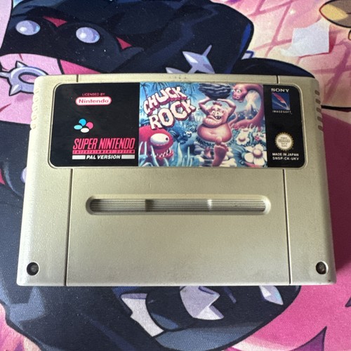Chuck rock super - nintendo, snes