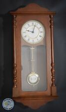 JUNGHANS TRADITIONAL  ANTIQUE STYLE QUARTZ  PENDULUM WALL CLOCK