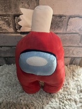Official & Fully Licensed Among Us Huggable Buddie 30cm Red Plush Toy 