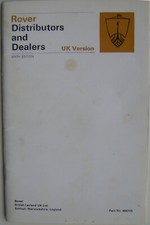 Rover Distributors & Dealers