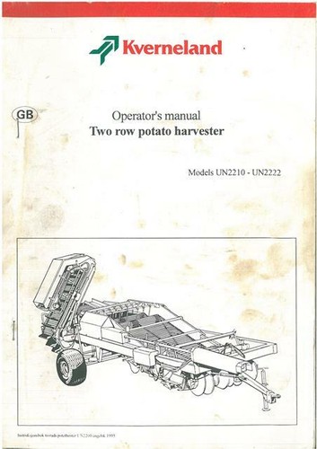 Kverneland row potato - kverneland, 2