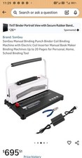 SonGxu Manual Binding Punch