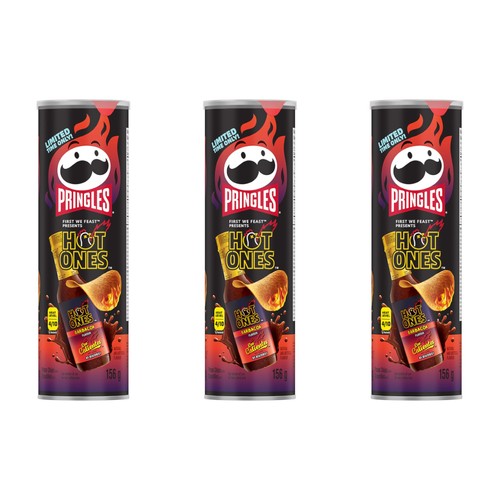 Pringles hot ones - hot, barbacoa