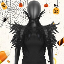Elegant Feather Shrug Shawl