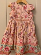 Girls White Floral Summer