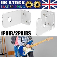 Guitar Wall Bracket Acrylic Guitar Hanger Perspex Guitar Display Stand Holder UK