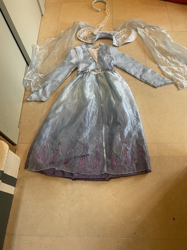 Girls blue frozen elsa style - frozen,