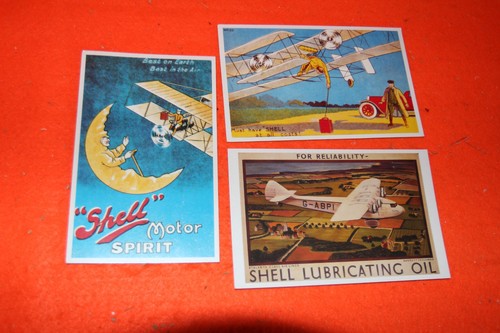 Shell aviation postcards - , 3