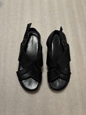 Hush Puppies Black Leather