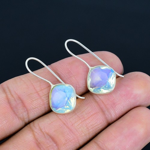 White milky opal gemstone - white,