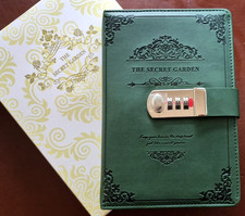 A5 Green Lockable Journal