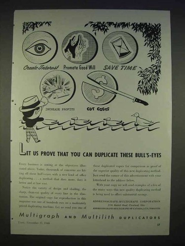 1940 multigraph multilith - 1940,
