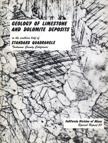 Geology limestone and - of,