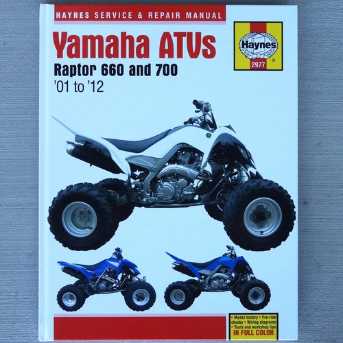 2001 2012 yamaha raptor - 2001-2012, 660
