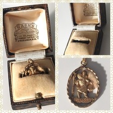 Gold Plated St. Christopher