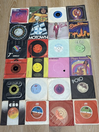 24x vinyl singles - job, lot