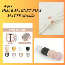 Magnetic Brooch Pins, Colorful