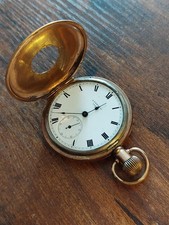 Elgin 10k gold plated half - plated,
